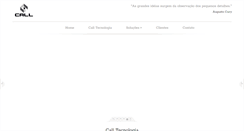Desktop Screenshot of calltecnologia.com