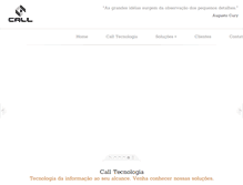 Tablet Screenshot of calltecnologia.com